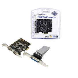 LogiLink PC0033 tarjeta y adaptador de interfaz Interno Paralelo, De serie