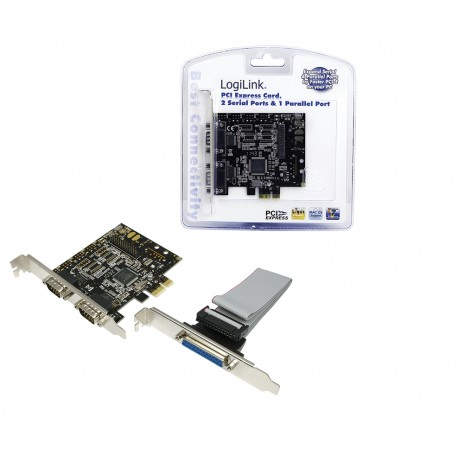 LogiLink PC0033 tarjeta y adaptador de interfaz Interno Paralelo, De serie