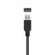 AISENS Cable USB 3.0 Prolongador Con Amplificador, Tipo A/M-A/H, Negro, 5.0m - A105-0525
