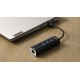 Sveon SCT240 hub de interfaz USB 3.2 Gen 1 (3.1 Gen 1) Type-A 5000 Mbit/s Negro