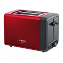 Bosch TAT4P424DE tostadora 2 rebanada(s) 970 W Negro, Rojo
