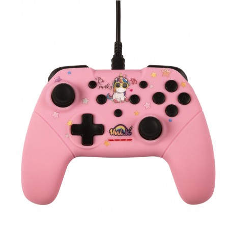 Konix Be Funky Rosa USB Gamepad Nintendo Switch, PC - 61881112634
