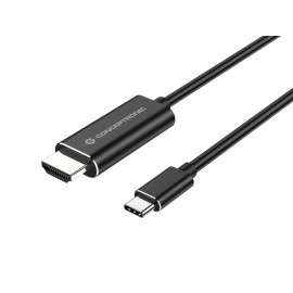 Conceptronic ABBY04B adaptador de cable de vídeo 2 m USB Tipo C HDMI