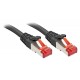 Lindy 47779 cable de red Negro 2 m Cat6 S/FTP (S-STP)
