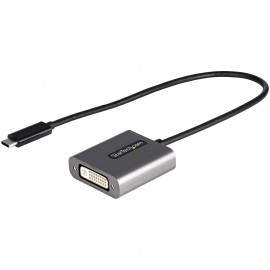 StarTech.com CDP2DVIEC Adaptador gráfico USB 1920 x 1200 Pixeles Negro, Plata