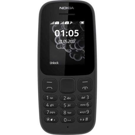Nokia 105 4,57 cm (1.8'') 73 g Negro Teléfono básico - 6438409041753