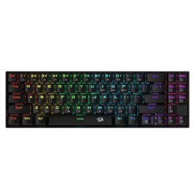 REDRAGON Deimos K599 teclado RF inalámbrica + USB QWERTY Negro - K599-KRS