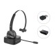 Conceptronic POLONA03BDA auricular y casco Auriculares Diadema Oficina/Centro de llamadas Bluetooth Base de carga Negro