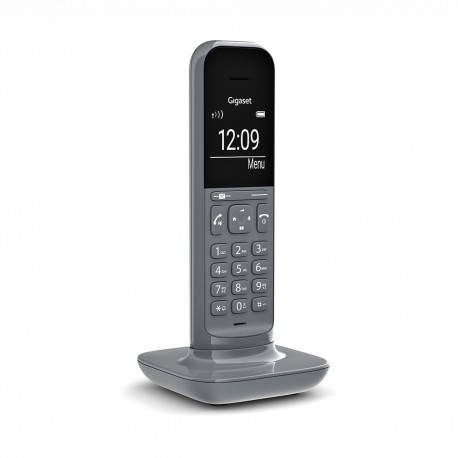 Gigaset CL390 Teléfono DECT/analógico Identificador de llamadas Gris - S30852-H2902-D203