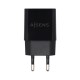 AISENS Cargador USB 10W Alta Eficiencia, 5V/2A, Negro - A110-0527