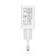 AISENS Cargador USB 10W Alta Eficiencia, 5V/2A, Blanco - A110-0526