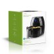 Nedis KAAF240EBK freidora Sencillo 4,6 L Independiente 1500 W Freidora de aire caliente Negro