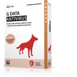 G DATA Antivirus, 2PC, 1 Year, ESD Español 1 año(s) - 2072182