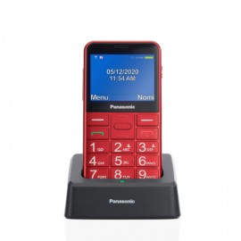 Panasonic KX-TU155EXRN teléfono móvil 6,1 cm (2.4'') 102 g Rojo Teléfono con cámara