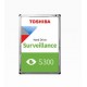 Toshiba S300 Surveillance 3.5'' 4000 GB Serial ATA III - HDWT840UZSVA