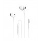 Eightt EAUR-XI auricular y casco Auriculares Alámbrico Dentro de oído Llamadas/Música Blanco
