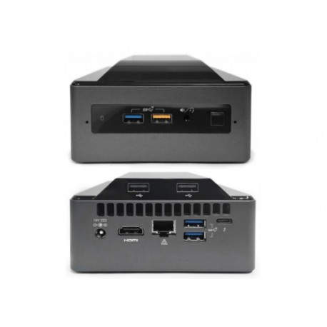 Intel NUC BOXNUC8I7BELS1 PC/estación de trabajo barebone 0,69 l tamaño PC Negro i7-8565U 1,8 GHz