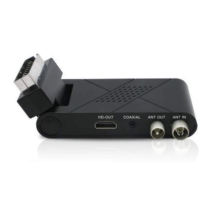 Denver DTB-143 descodificador para televisor Terrestre Full HD Negro