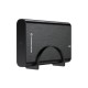 Conceptronic DANTE02B caja para disco duro externo Carcasa de disco duro/SSD Negro 2.5/3.5''