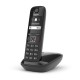 Gigaset AS690 Teléfono DECT/analógico Identificador de llamadas Negro - s30852-h2816-d201