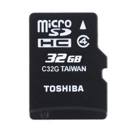 Toshiba 32GB microSDHC Class 4