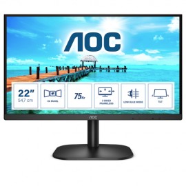 AOC B2 22B2H/EU LED display 54,6 cm (21.5'') 1920 x 1080 Pixeles Full HD Negro