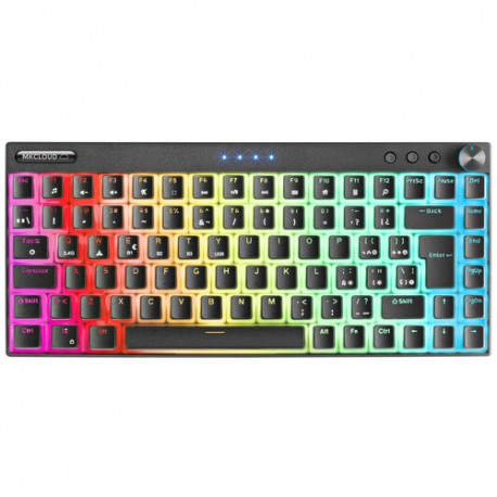 Mars Gaming MKCLOUD Teclado Inalámbrico RGB Negro Switch Azul Español