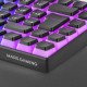 Mars Gaming MKCLOUD Teclado Inalámbrico RGB Negro Switch Azul Español