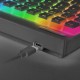 Mars Gaming MKCLOUD Teclado Inalámbrico RGB Negro Switch Azul Español