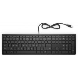 HP Pavilion 300 teclado USB Negro 4CE96AA