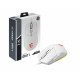 MSI CLUTCH GM11 WHITE ratón Ambidextro USB tipo A Óptico 5000 DPI - S12-0401950-LA