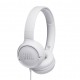 JBL Tune 500 auriculares para móvil Binaural Diadema Blanco - JBLT500WHT