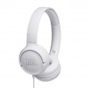 JBL Tune 500 auriculares para móvil Binaural Diadema Blanco - JBLT500WHT