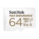 SanDisk Max Endurance 64 GB MicroSDXC UHS-I Clase 10 - sdsqqvr-064g-gn6ia
