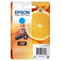 Epson Oranges Singlepack Cyan 33 Claria Premium Ink - C13T33424012