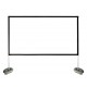 iggual Pantalla exterior portable 120'' 265x149 cm - IGG317396