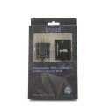 iggual Adaptador VGA a HDMI + audio + microUSB - IGG317297
