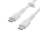 Belkin BOOST↑CHARGE Flex cable USB 1 m USB 2.0 USB C Blanco - CAB009bt1MWH
