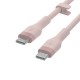 Belkin BOOST↑CHARGE Flex cable USB 1 m USB 2.0 USB C Rosa - CAB009BT1MPK