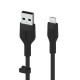 Belkin CAA008BT1MBK cable USB 1 m USB A USB C/Lightning Negro