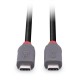 Lindy 36947 cable USB 0,8 m USB4 Gen 3x2 USB C Negro