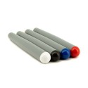 iggual Juego 4 rotuladores pizarras IRIS marcador 4 pieza(s) Punta redonda Negro, Azul, Rojo, Blanco - IGG317792