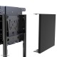 Neomounts by Newstar Soporte de suelo móvil para TV - NS-M1250BLACK