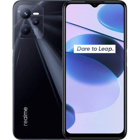 realme C35 16,8 cm (6.6'') SIM doble Android 11 4G USB Tipo C 4 GB 64 GB 5000 mAh Negro - RMC35-S64