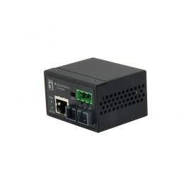 LevelOne IEC-4301 convertidor de medio 100 Mbit/s Monomodo Negro - 555536