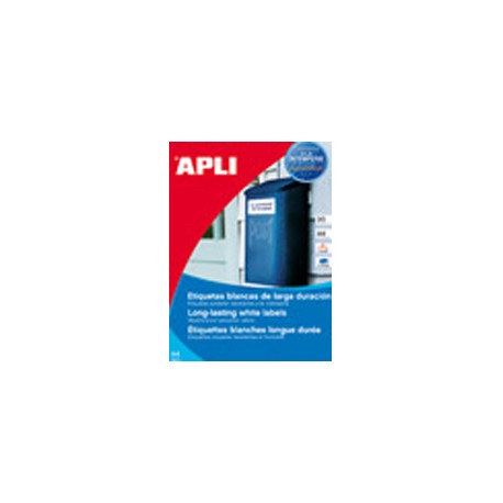 APLI 12121 etiqueta autoadhesiva 100 pieza(s)
