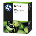 HP 301XL 2-pack Tri-color D8J46AE