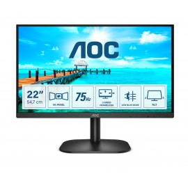 AOC B2 22B2H pantalla para PC 54,6 cm (21.5'') 1920 x 1080 Pixeles Full HD LED Negro