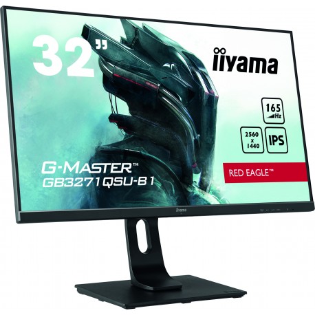 iiyama G-MASTER GB3271QSU-B1 pantalla para PC 80 cm (31.5'') 2560 x 1440 Pixeles Wide Quad HD LED Negro - GB3271QSU-B1