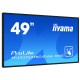 iiyama ProLite TF4939UHSC-B1AG monitor pantalla táctil 124,5 cm (49'') 3840 x 2160 Pixeles Multi-touch Multi-usuario Negro